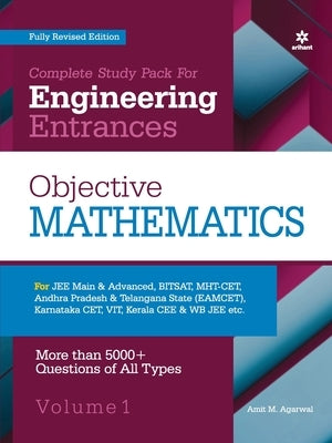 Objective Mathematics Vol 1 For Engineering Entrances 2022 by Agarwal, Amit M.