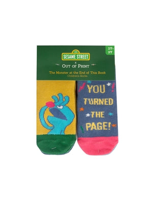 Sesame Street: The Monster at the End of This Book Toddler Socks 4-Pack - 2t-3t by Out of Print