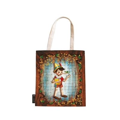 Carlo Collodi, Pinocchio Canvas Bag by Paperblanks (Fairy Tale Collection) by Paperblanks