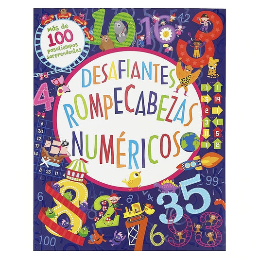 Desafiantes Rompecabezas Numéricos / Totally Brain Boggling Number Puzzles (Spanish Edition) by Parragon Books