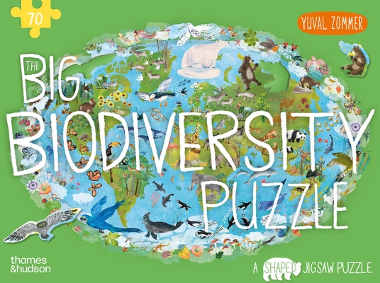 The Big Biodiversity Puzzle: A Shaped Jigsaw Puzzle by Zommer, Yuval