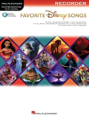 Favorite Disney Songs: Instrumental Play-Along for Recorder by 