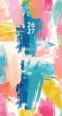 Painted Pastel 2-Year 2026-27 3.5 X 6.5 Monthly Pocket Planner by Willow Creek Press
