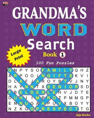 Grandma's Word Search Book 1 by Jaja Books