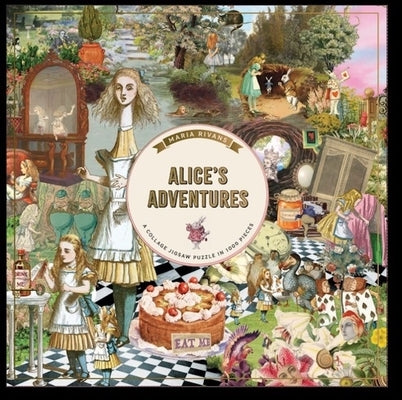 Alice's Adventures (Square Box Format): A 1000-Piece Jigsaw Puzzle by Maria Rivans (Square Box) by Rivans, Maria