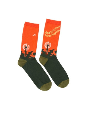 And Still I Rise Socks - Large by Out of Print