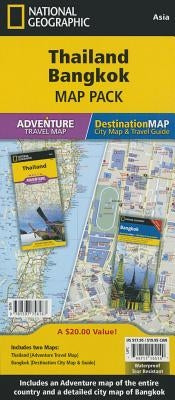 Thailand, Bangkok [Map Pack Bundle] by National Geographic Maps