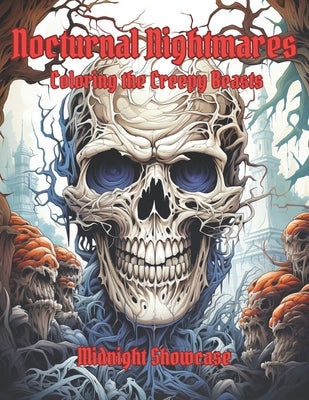 Nocturnal Nightmares Coloring the Creepy Beasts by Showcase, Midnight