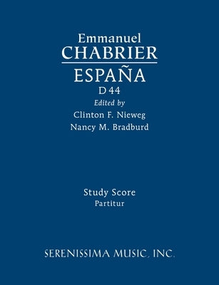 Espana: Study score by Chabrier, Emmanuel