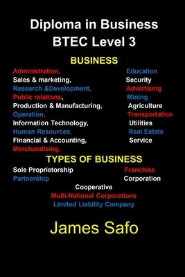 Diploma in Business BTEC Level 3 by Safo, James