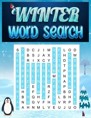 Winter Word Search: Word Search Book for Adults - Large Print Big Word Searches Puzzle Book - 100 Mixed Word Search Find Words Books by Bidden, Laura