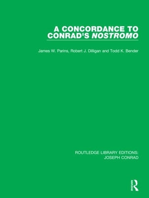 A Concordance to Conrad's Nostromo by Parins, James W.