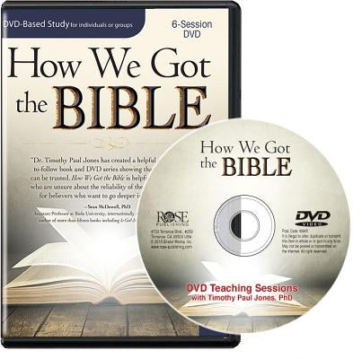 How We Got the Bible, DVD Only by Jones, Timothy Paul