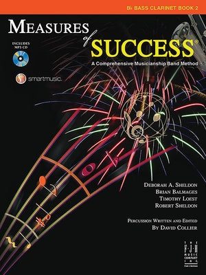 Measures of Success Bass Clarinet Book 2 by Sheldon, Deborah A.