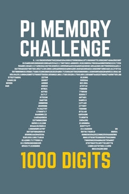 Pi Memory Challenge - 1000 Digits by Books, Science Is Fun