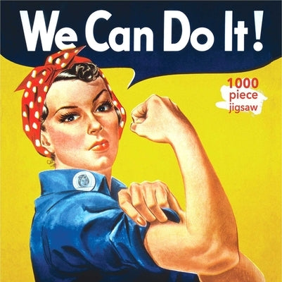 Adult Jigsaw Puzzle J Howard Miller: Rosie the Riveter Poster: 1000-Piece Jigsaw Puzzles by Flame Tree Studio
