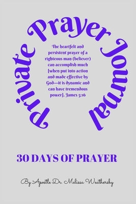 Prayer Journal by Weathersby, Melissa