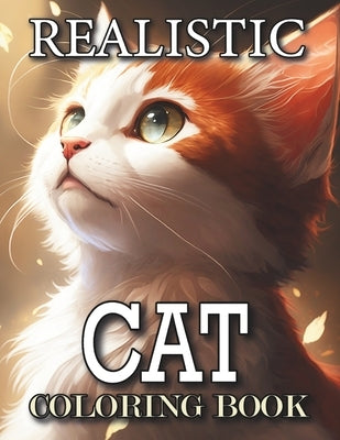 Beautiful and Realistic Cat Coloring Book by Press, Susan Broady