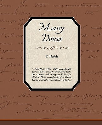 Many Voices by Nesbit, E.