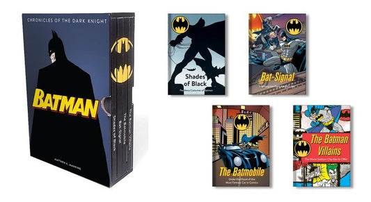 Batman: Chronicles of the Dark Knight: (4 Hardcover, Illustrated Books) by Manning, Matthew K.