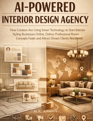 AI-Powered Interior Design Agency: How Creators Are Using Smart Technology to Start Interior Styling Businesses Online, Deliver Professional Room Conc by Arman, M. K.