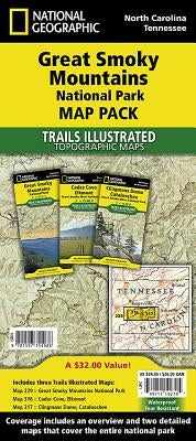 Great Smoky Mountains National Park [Map Pack Bundle] by National Geographic Maps
