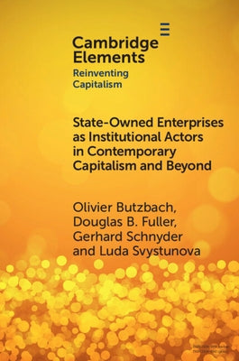 State-Owned Enterprises as Institutional Actors in Contemporary Capitalism and Beyond by Butzbach, Olivier