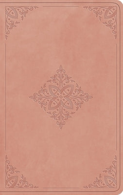 ESV Large Print Value Thinline Bible (Trutone, Blush Rose, Fleur-De-Lis Design) by Esv Bibles