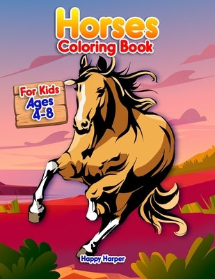 Horses Coloring Book by Hall, Harper