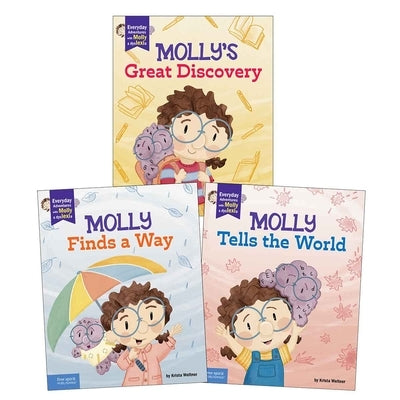 Everyday Adventures with Molly and Dyslexia Complete Series 3-Book Set by Weltner, Krista