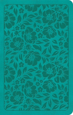 KJV Personal Size Bible, Teal Leathertouch by Holman Bible Publishers