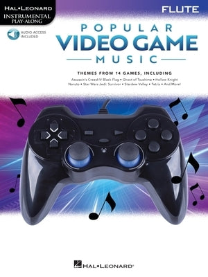 Popular Video Game Music Flute Play-Along Book with Online Audio by 