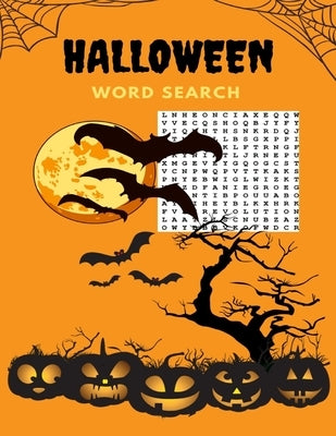 Halloween Word Search: Large Print Word Search Book For Adults, Activity Book with Answer Keys, Large Print Word Search Book Large Print Hall by Paper, Magic