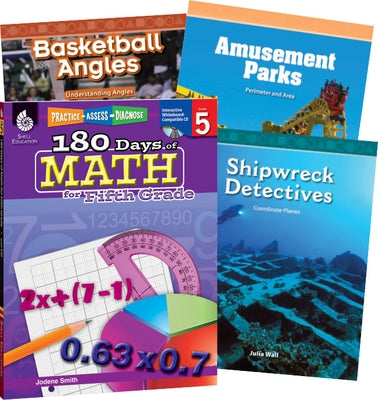 Learn-At-Home: Math Bundle Grade 5 by Multiple Authors