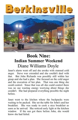Book Nine: Indian Summer Weekend by Doyle, Diane Williams