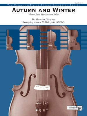 Autumn and Winter: Conductor Score & Parts by Glazunov, Alexander