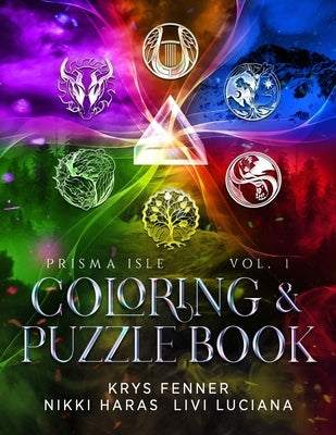 Prisma Isle Coloring & Puzzle Book by Fenner