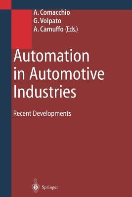 Automation in Automotive Industries: Recent Developments by Comacchio, Anna
