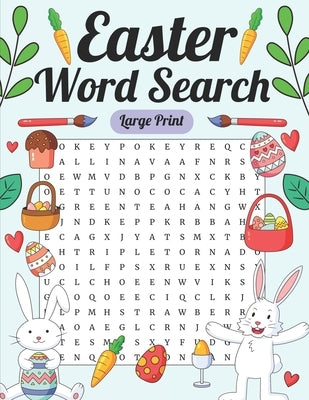 Large Print Easter Word Search: Easter Word Find Puzzle Activity Book, Perfect Vacation Gift by Aragon, Jessica B. Aragon