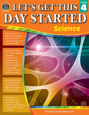 Let's Get This Day Started: Science (Gr. 4) by Foster, Lenore