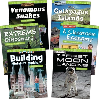 Fractions & Decimals: Grades 4-5 (6-Book Set) by Multiple Authors