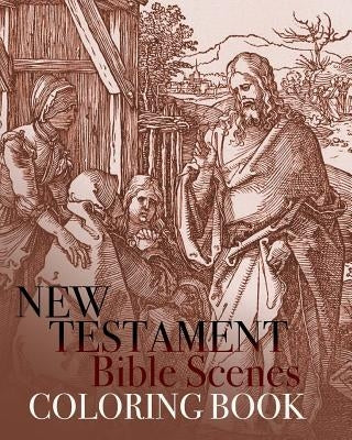 New Testament Bible Scenes Coloring Book by Book, Coloring