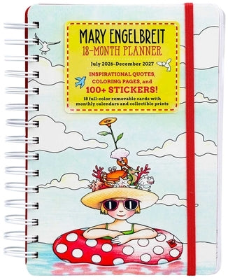 Mary Engelbreit 18-Month Coloring Planner: July 2026-December 2027 by Engelbreit, Mary