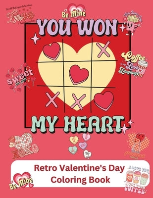 Retro Valentine's Day Coloring Book by Stovall, Claudia Y.