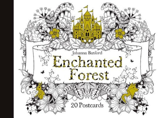 Enchanted Forest Postcards: 20 Postcards by Basford, Johanna