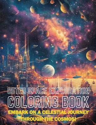 Outer Space Exploration Coloring Book: Embark on a Celestial Journey Through the Cosmos! by Fawareh, Hani