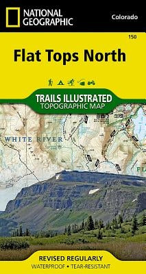 Flat Tops North Map by National Geographic Maps