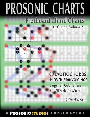 Fretboard Chord Charts for Guitar - Volume 2 by Tony, Pappas