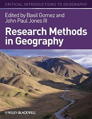 Research Methods Geography by Jones, John Paul