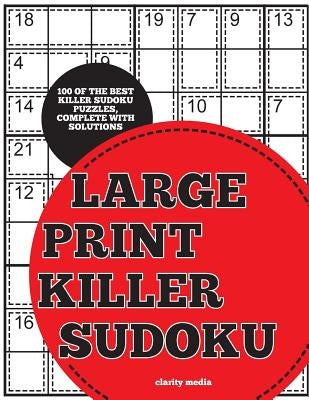 Killer Sudoku Large Print by Media, Clarity